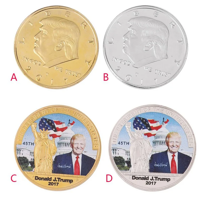 Trump Coin Gold Plated Physical Bitcoins Casascius Bit Coin With Case Gift Physical Metal Antique Imitation Coin Art Collection Trump Coin Gold Plated Physical Bitcoins Casascius Bit Coin With Case Gift Physical Metal Antique Imitation Coin Art Collection