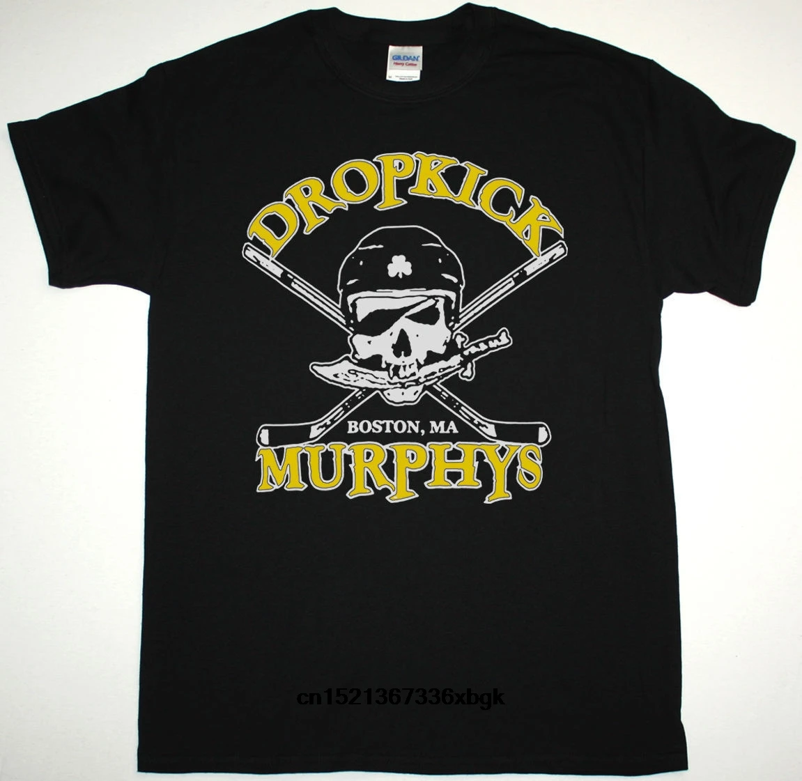 Возьмите DROPKICK MURPHYS HOCKEYER череп ирландской панк-рок Порка Молли новый черный