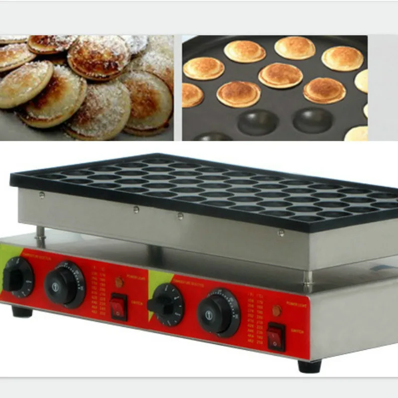 LM1341 50 Holes Commercial biscuit Dutch poffertjes Grills mini pancake