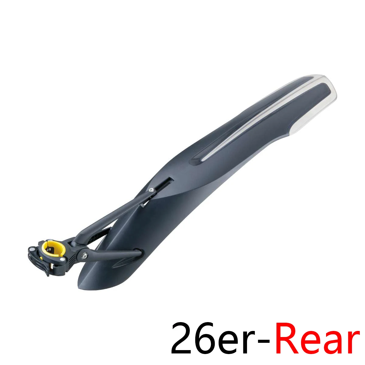 26er Rear Fender TOPEAK 26 27,5 29 дюймов MTB крыло для велосипеда переднее заднее крыло для велосипеда брызговик для горного велосипеда заднее крыло - Цвет: 26er Rear Fender