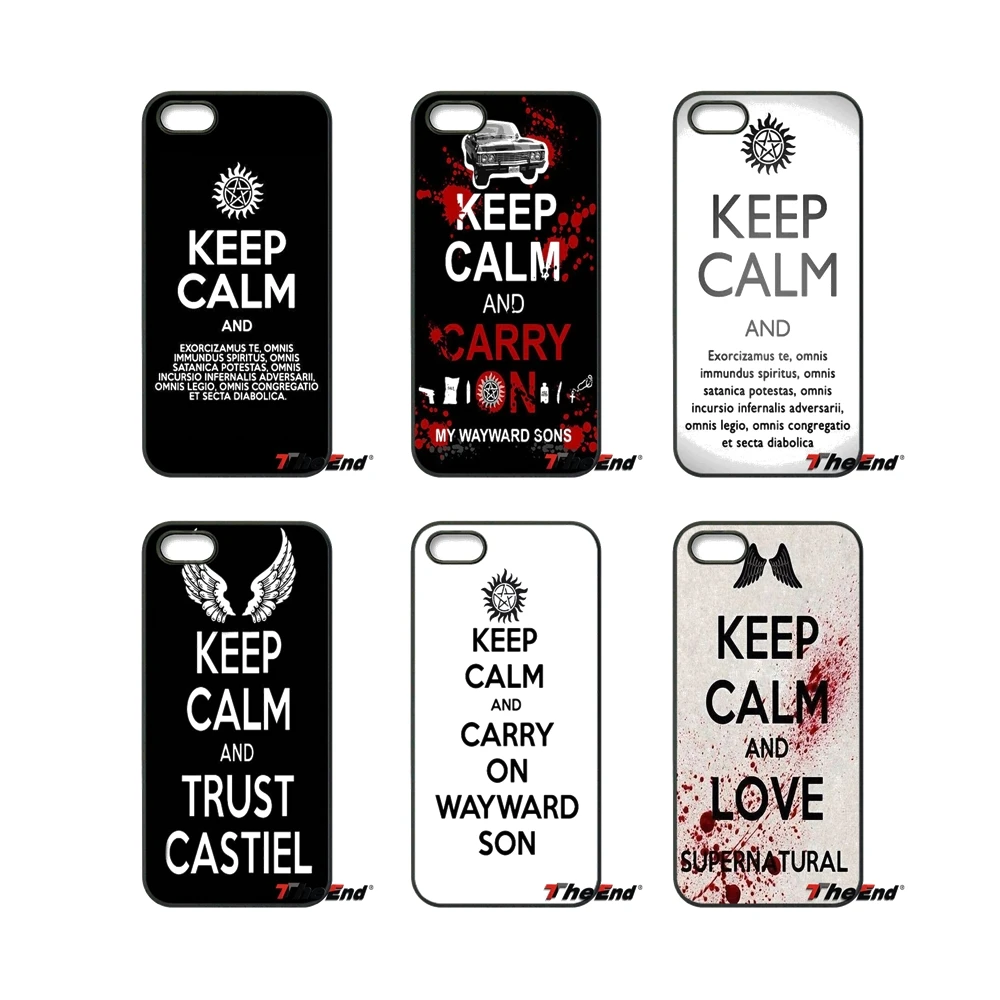 Сверхъестественное Keep Calm цитаты для Huawei P8 P9 Lite LG мото G3 G4 G5 G6 плюс Sony Xperia Z3 z5 x XZ XA E5