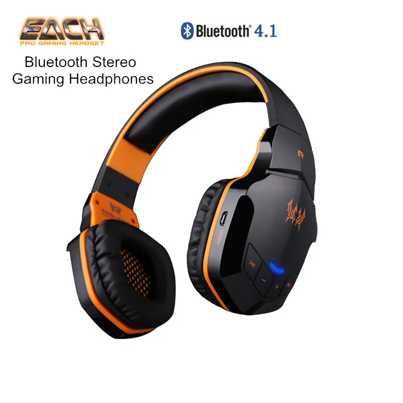 EACH B3505 Wireless Bluetooth Stereo Gaming Headphones Game Headset PC Gamer HiFi cuffie casque With Volume Control Microphone EACH B3505 Wireless Bluetooth Stereo Gaming Headphones Game Headset PC Gamer HiFi cuffie casque With Volume Control Microphone