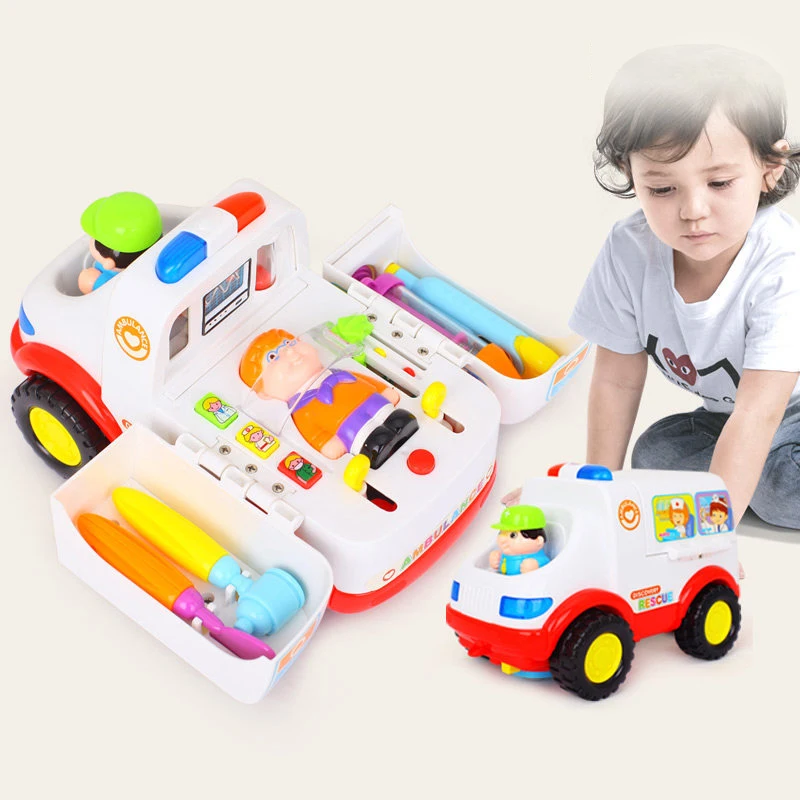 Finger Rock Educational Baby Play House Musical Ambulance Doctor Set ...