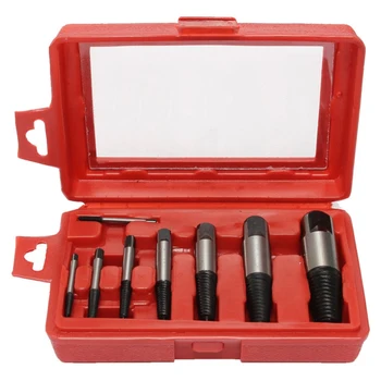 

8Pcs/Set Damaged Broken Screws Extractor Drill Bits Easy Out Remover Center Drill Damaged Bolts With Box 4-45Mm Drill Bit