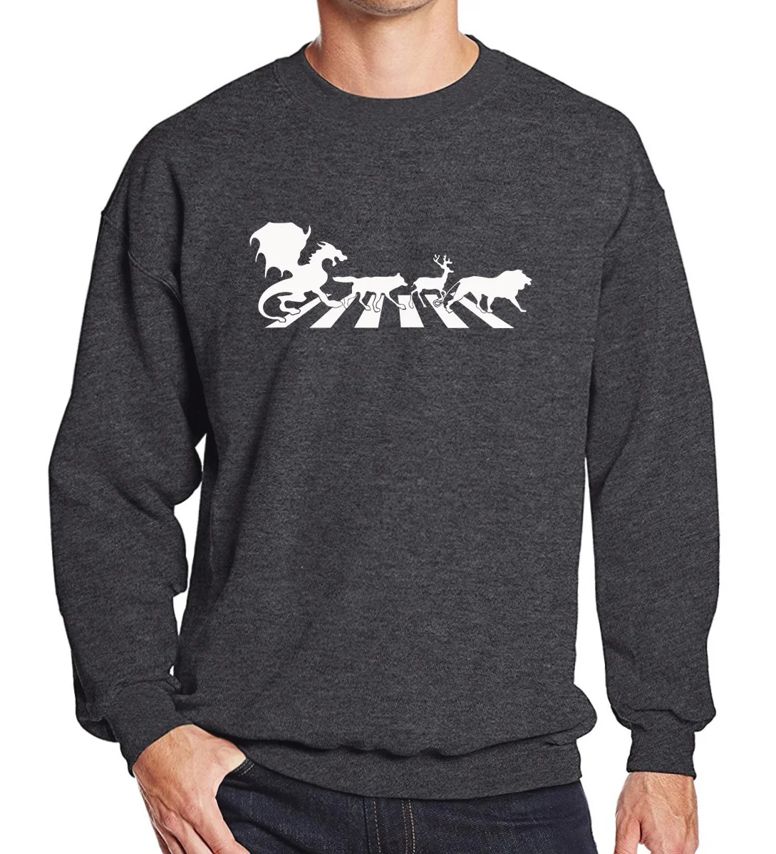 

Game of Thrones Print Tops Parodie 2019 men's sportswear spring winter fleece hoodies men sweatshirt brand clothing k-pop hot