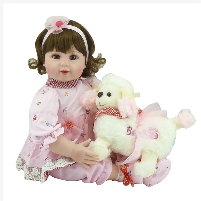 

20inch Soft Silicone Boneca Reborn Lifelike Realistic Baby Newborn Babies Doll Brinquedos Menina Christmas Baby Girl Speelgoed
