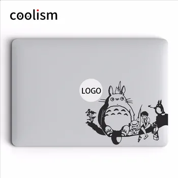 

Totoro Family Anime Vinyl Decal Laptop Sticker for MacBook Air Pro Retina Mac 11 12 13 15 inch Mac Surface HP Mi Notebook Skin
