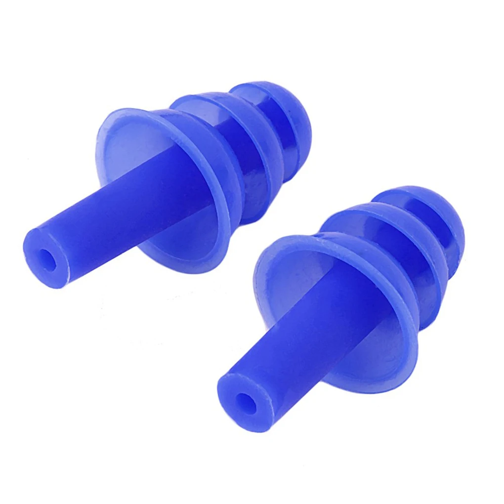 

TOP 2pcs/ Pair Silicone Ear Plugs Anti Noise Snore Earplugs Noise Reduction Sound Insulation Ear Protection Earplugs