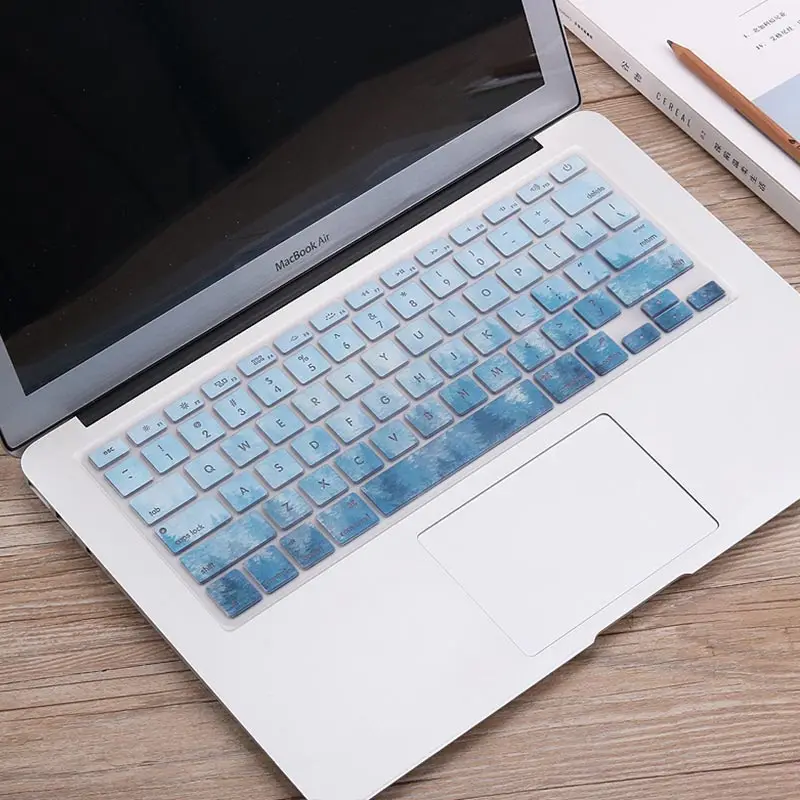 OUSHINE For Air 11.6inch Laptop Accessories Gradient Color Keyboard Cover Soft Waterproof Dustproof Keyboard Stickers For Laptop OUSHINE For Air 11.6inch Laptop Accessories Gradient Color Keyboard Cover Soft Waterproof Dustproof Keyboard Stickers For Laptop