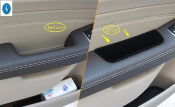

Yimaautotrims For Mercedes-Benz GLE W166 Coupe C292 2015 - 2018 Front Door Container Storage Box Phone Tray Accessory Cover Kit