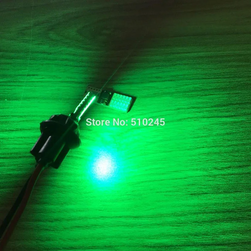  2-4pcs lot 194 W5W T10 4014 LED 24 SMD Canbus Light Bulb No Error Led Parking Car Styling Fog Light Auto Univera Lamps 12V-24V (4)