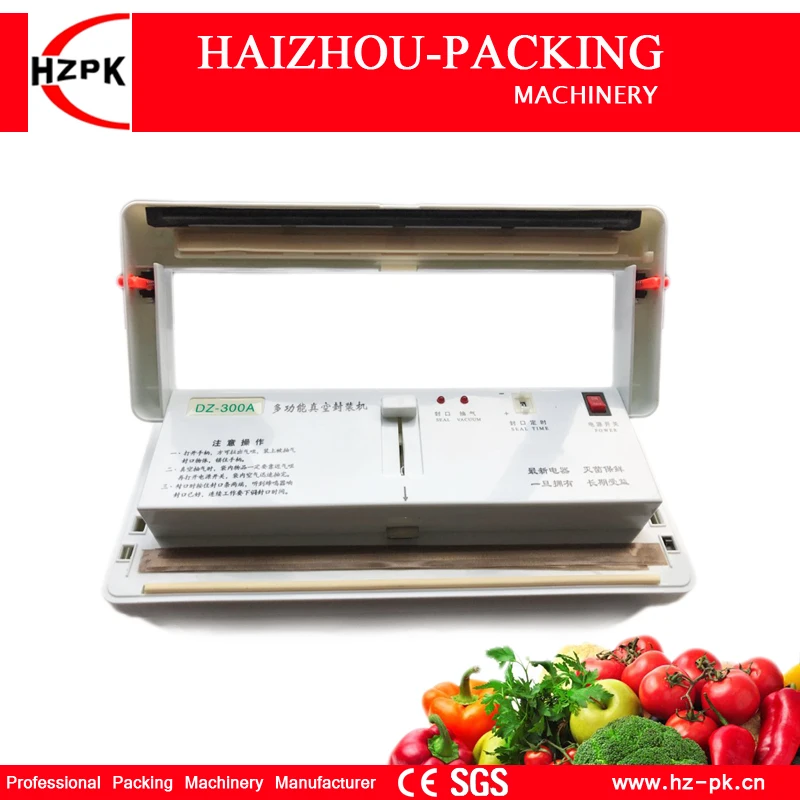 HZPK Vacuum Sealer Manual Household Best Food Vacuum Sealer Fresh