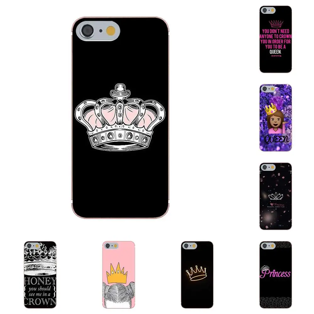 buy Oedmeb Bitch Queen Crown King Princess TPU Cases For Huawei Honor 4C 5A 5X 6A 6C 6X 7X 9 V8 V10 Mate 7 8 10 P9 P20 Pro Lite Play