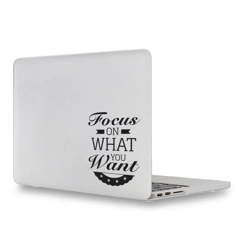 Focus on What You Want Quote Laptop Decal for Apple Macbook Pro Air Retina 11 12 13 15 inch Vinyl HP Mac Skin Notebook Sticker Focus on What You Want Quote Laptop Decal for Apple Macbook Pro Air Retina 11 12 13 15 inch Vinyl HP Mac Skin Notebook Sticker