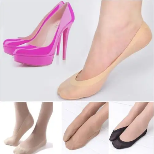 

1 Pair of Women Girl Lace Antiskid Invisible Short Ankle Boat Low Cut Ice Socks for Summer