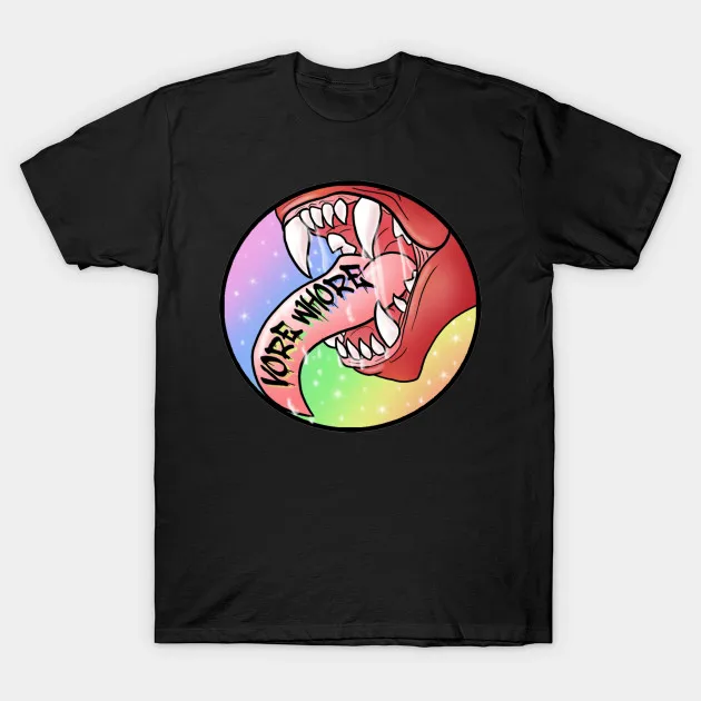 

Men Short sleeve tshirt Vore Whore Vore T Shirt Women t-shirt