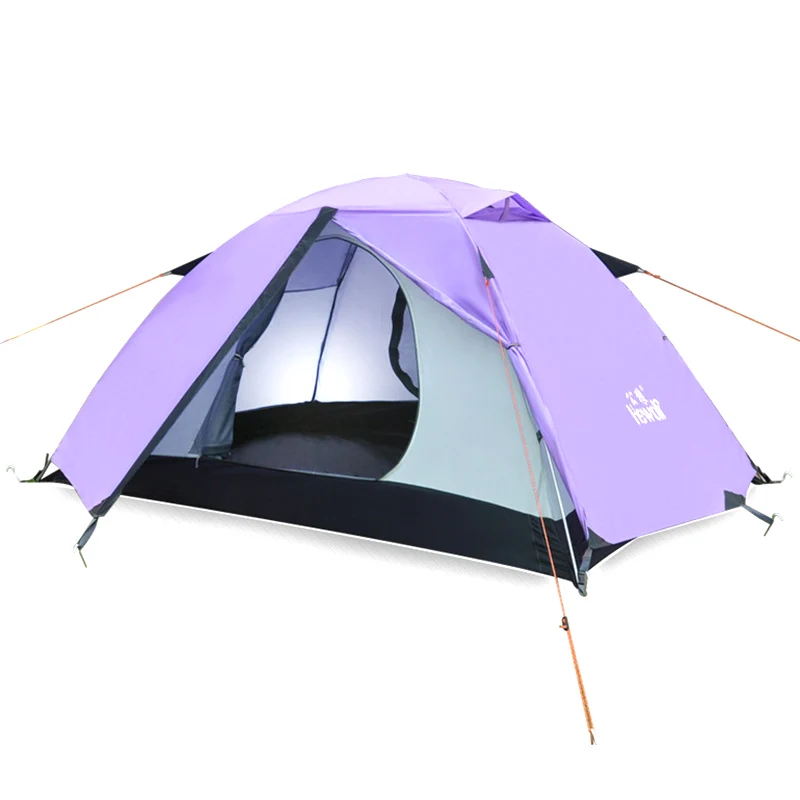 

Professional Double Layers Waterproof Windproof Outdoor Tent Hiking Camping Travel Tourist Fish Anti-UV Fully Sun Shade Tenda