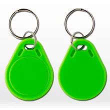 1 K круглые брелоки прочный пластиковый брелок с чипом NFC 1 k