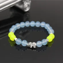 Faitheasy синие восточные гробницы натуральный Древний серебряный маленький как части ручной струны мужские и женские общие цели браслет