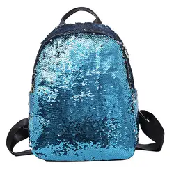 Модная школьная сумка с блестками для девочек, рюкзак, ученический ранец, дорожная сумка на плечо, Mochila de tendencia