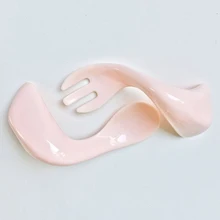 Детский тренировочный помощник, пластиковый кривой набор ложка и вилка, детская посуда, столовые приборы, набор, товары для дома