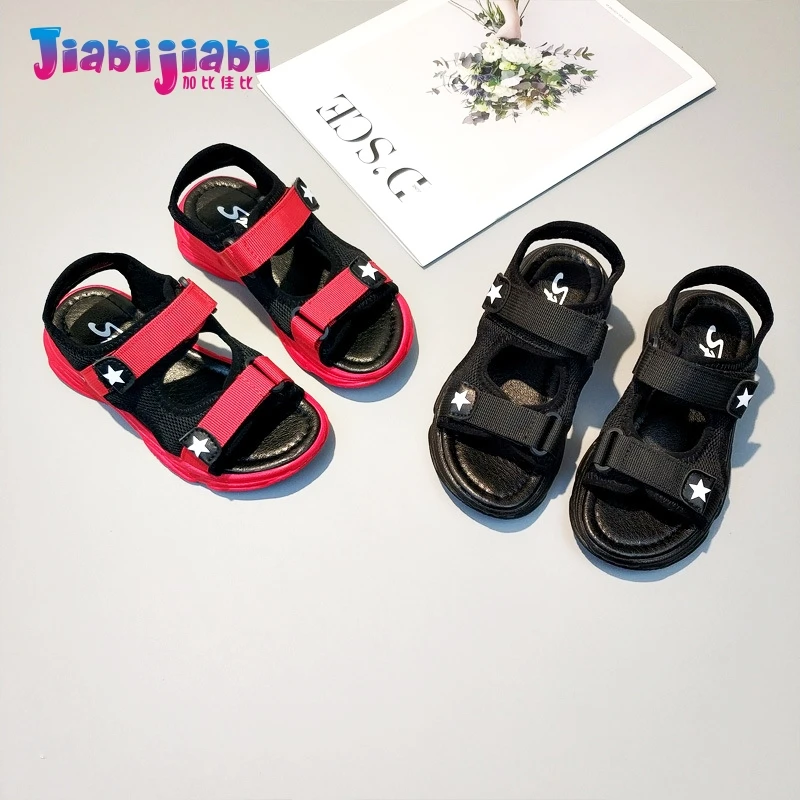 

3-6T New Summer Children Boys Cozy Beach Sandals Girls Roman Shoes Toddler Menino Kids Male canvas Casual Sports Sandals