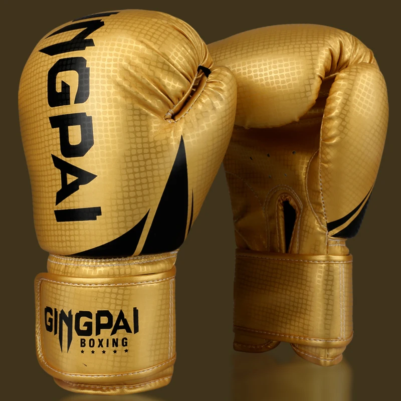 

High Quality Adults Women/Men Boxing Gloves Leather MMA Muay Thai Boxe De Luva Mitts Sanda GYM Equipments 8 10 12 6 OZ boks