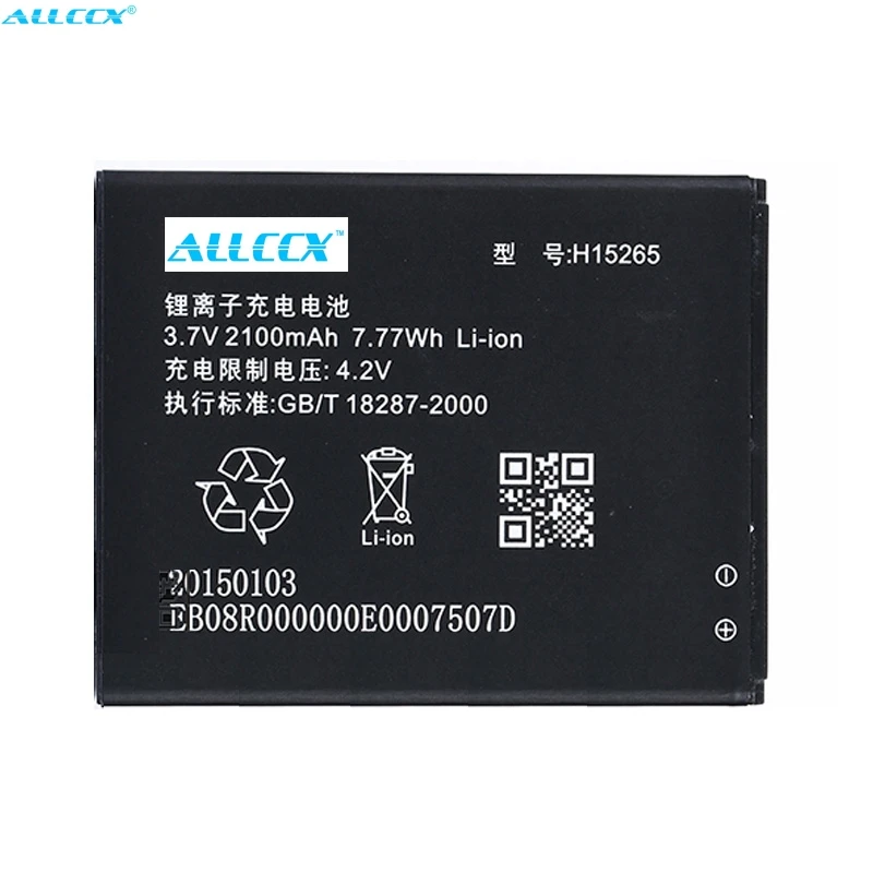 ALLCCX высококачественный мобильный аккумулятор H15265 для Haier I860 i1860 W860 HT-I860 с хорошим