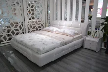 Cabecero Cama 2016 Direct Selling Special Offer King Modern No Genuine Leather Soft Bed Bedroom Furniture