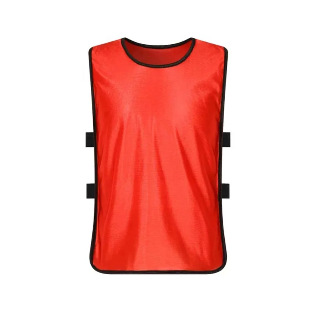 Детский спортивный жилет для бега 47 см, тренировочный жилет для футбола, тренировочная форма для юниоров, одежда - Цвет: Red