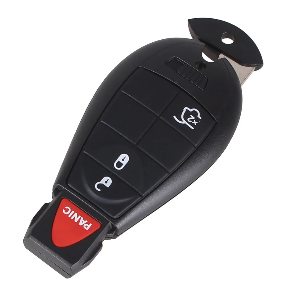 KEYYOU 3 + 1 4 кнопки Замена Автомобильный Корпус ключа для Chrysler Jeep Commander Grand Cheroke Smart Remote