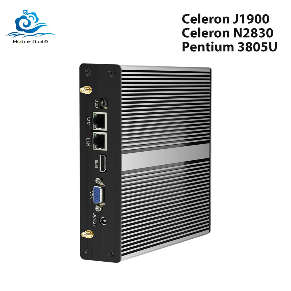 Dual LAN 2*serial port Fanless Mini PC Celeron N2830 J1900 3805U Windows 7 Mini Computer desktops computer WIFI HDMI usb pc Dual LAN 2*serial port Fanless Mini PC Celeron N2830 J1900 3805U Windows 7 Mini Computer desktops computer WIFI HDMI usb pc