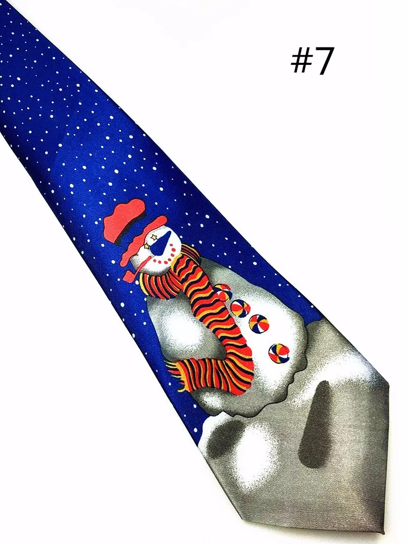 GUSLESON Новинка 2017 года дизайн Рождество Галстук см 9,5 см стиль для мужчин's модные галстуки Helloween праздничный галстук мягкие дизайнер характер