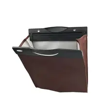 3 цвета Высокое качество Универсальный Автомобильный мусора сумка висит складной мусорный бак кожа Магнитная мешок для мусора автомобильные аксессуары