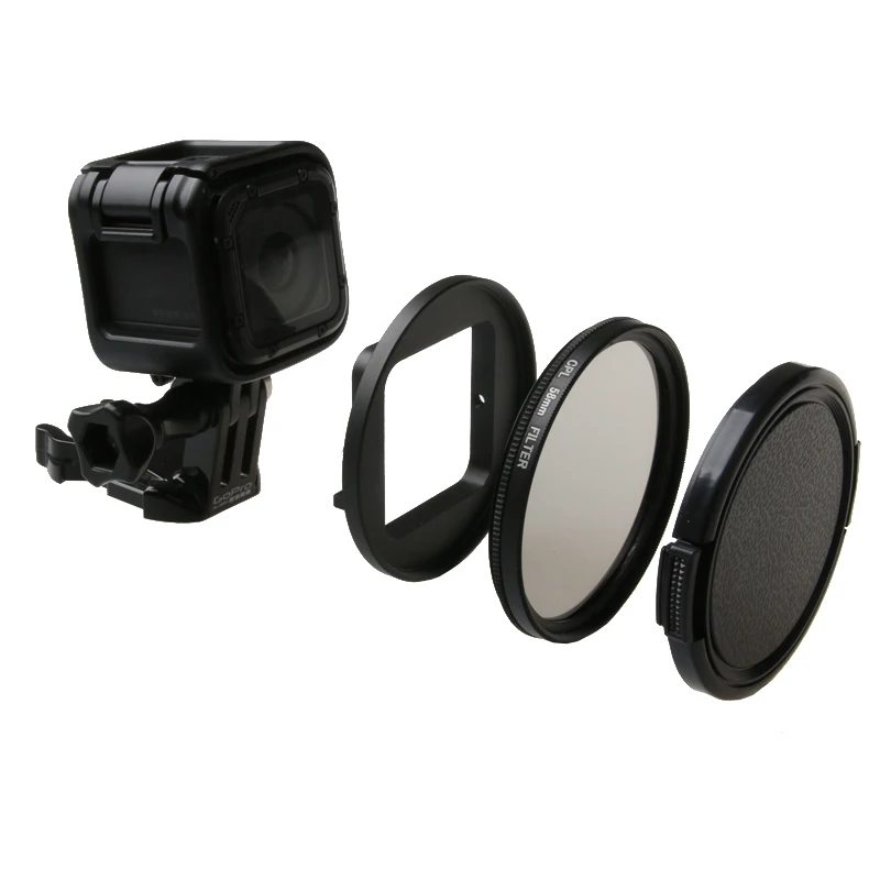 58mm Magnifier 10x Magnification Macro Close Up Lens for Go pro 5