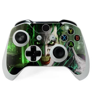 

2pcs/lot Cool Joker Design skin sticker Vinyl Decal Skin Sicker Cover Skin Sticker For Xbox one Controller