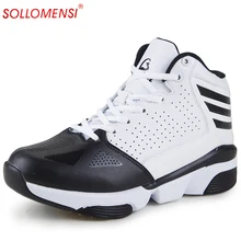 2016 New women and men font b basketball b font shoes Breathable outdoor Athletic shoes zapatos