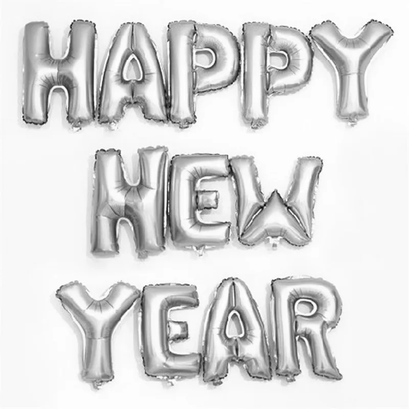 52 шт. 16 дюймов фольга воздушные шары для дня рождения надувные буквы ...