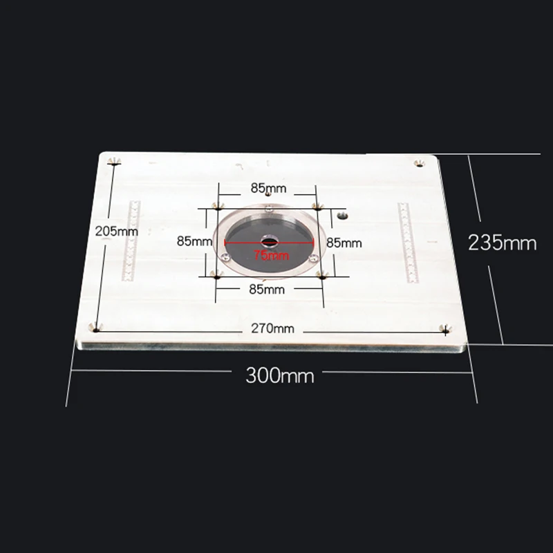 Чертеж пластины для фрезера - 81 фото