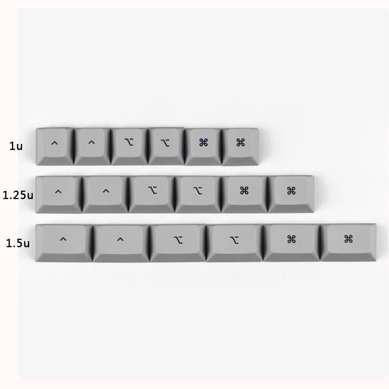Kbdfans Скандинавская раскладка pbt колпачки для ключей iso вишневый профиль MAC клавиши