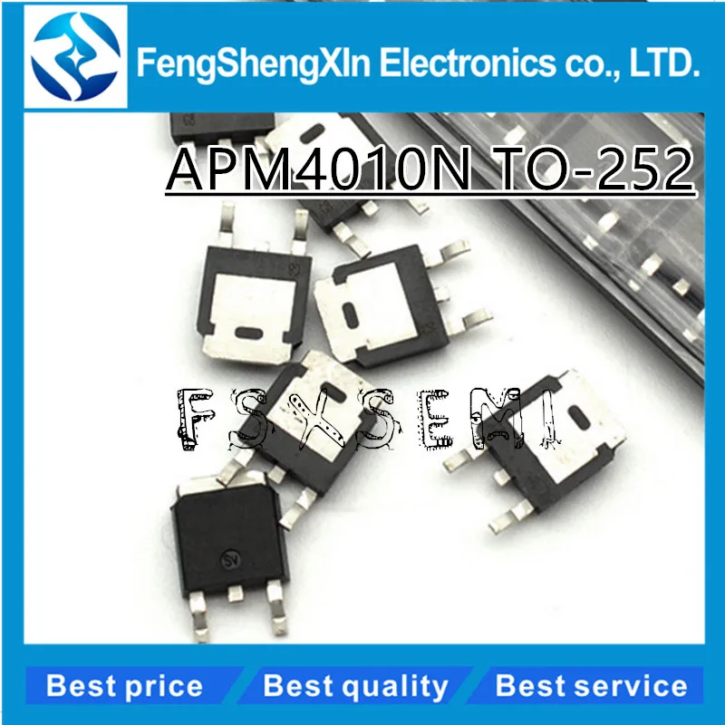 100pcs/lot Apm4010n To-252 Apm4010 Lcd High Voltage Power Panel Chip ...