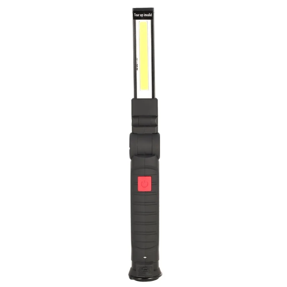 USB Перезаряжаемый светодиодный фонарь-ручка COB светодиодный рабочий свет инспекционная ремонтная горелка фонарик с магнитной основой зажим для наружного использования