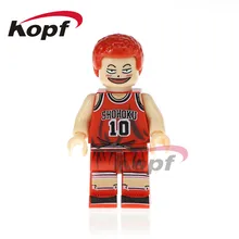 50 шт. PG1136 Супер Герои Sakuragi Hanamichi SLAM Данк Акаги Такенори Каэдэ рукава miyagi Ryota строительные блоки детские игрушки