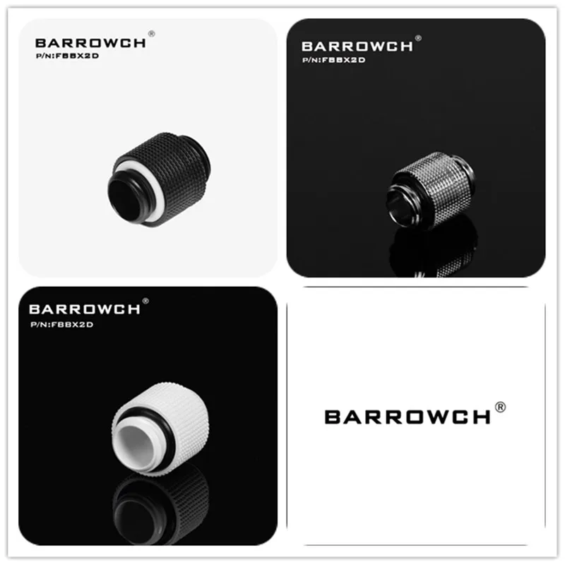 Barrowch G1/4 поворотный мужской удлинитель 360 градусов вращающийся 3 цвета