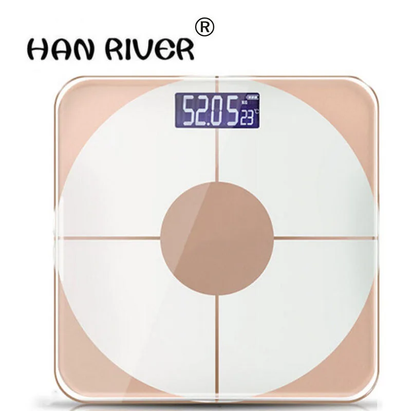 

The scale of household electronic scale weighing body scale adult accurate weight loss, body fat fat health scale