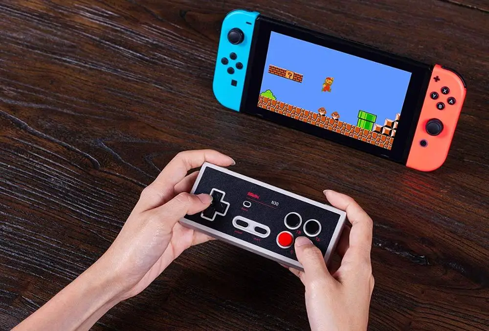 8Bitdo N30 Bluetooth геймпад для переключения онлайн игры Поддержка Turbo и Home [nintendo Switch Online]