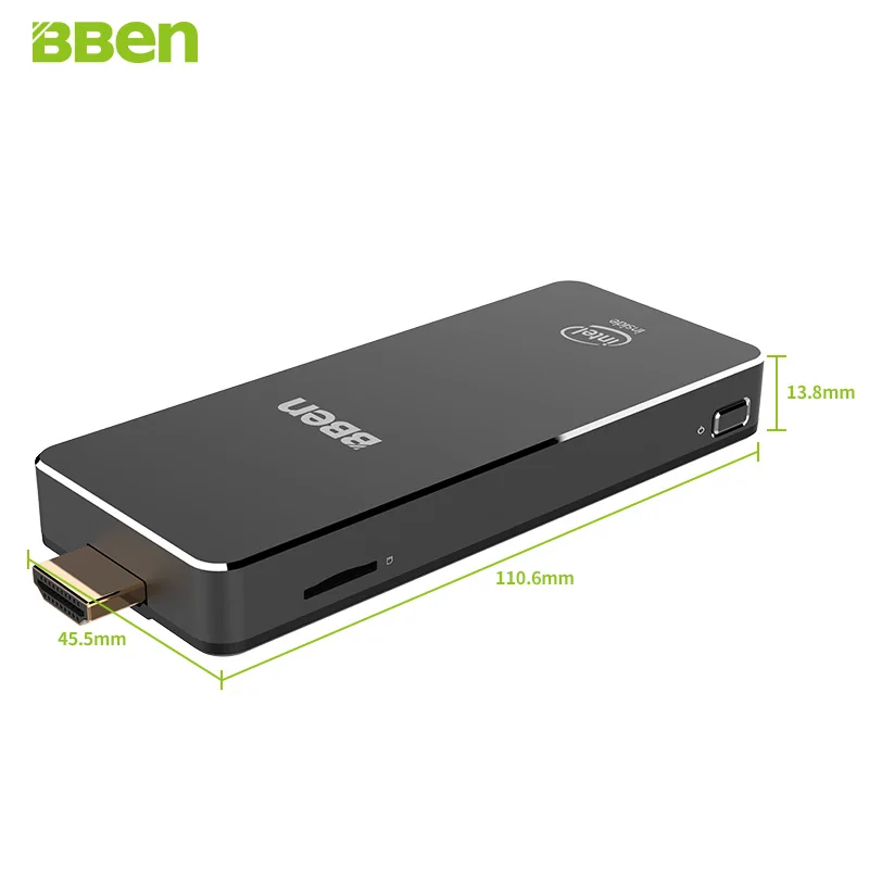 Bben MN10 Мини ПК Win 10 двухдиапазонный wifi 3 Гб RAM 64 EMMC ROM Intel Apollo Lake Celeron N3350 bluetooth