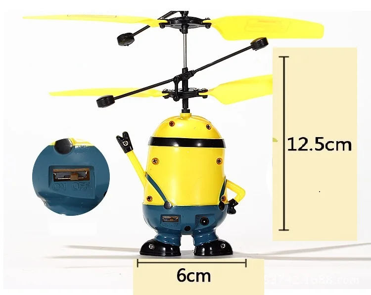 Ewellsold мини Радиоуправляемый вертолет индукционный Летающий пульт дистанционного управления дроны Детские электронные игрушки