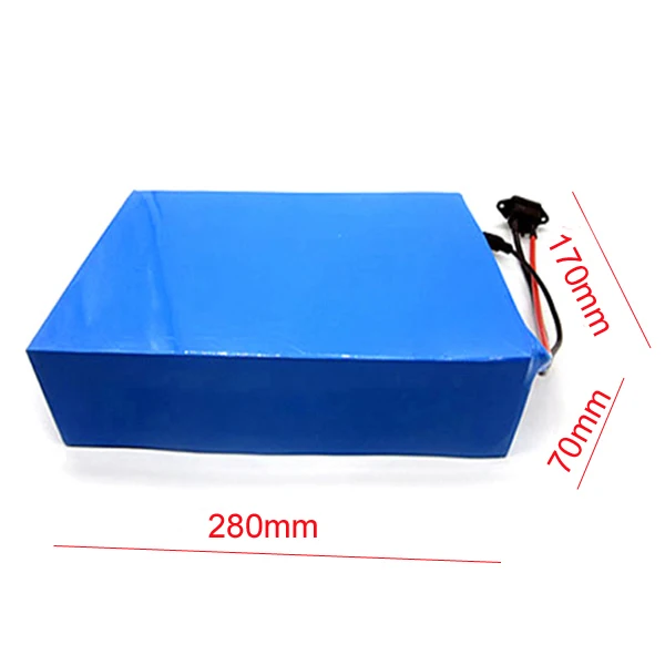 Flash Deal E-Bike Battery 52V 20Ah Lithium Battery Pack 48V 1000W Electric Bike Battery with BMS+Charger For Samsung cell 9