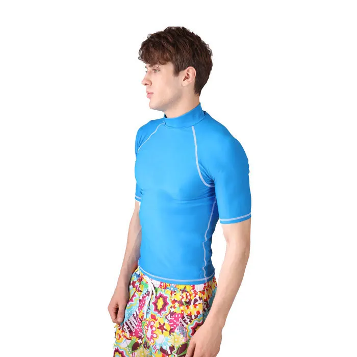 Новое поступление Для мужчин лайкра Длинные рукава гидрокостюм для виндсерфинга доска плавательный костюм для дайвинга купальники обучение подводному плаванию одежда - Цвет: Синий